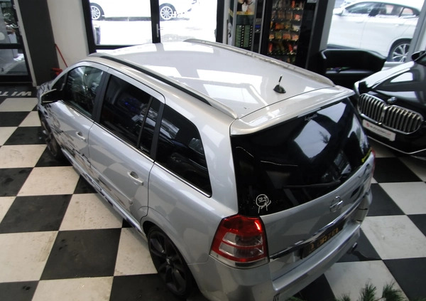 Opel Zafira cena 22900 przebieg: 257397, rok produkcji 2005 z Siechnice małe 529